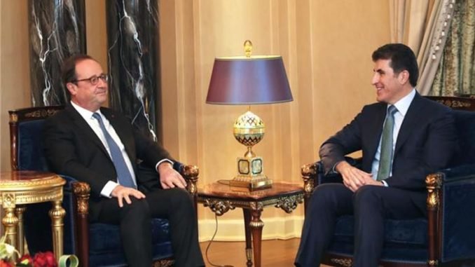 Nechirvan-Barzani-Francois-Holland